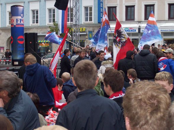 Strache in Ried im Innkreis Sep. 2008 - 