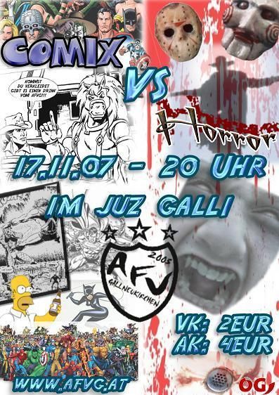 Comix VS Horror 17.11.2007  - 