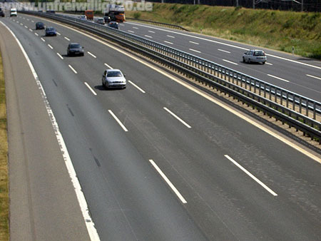 Tagtägliche Eindrücke auf der Autobahn - 