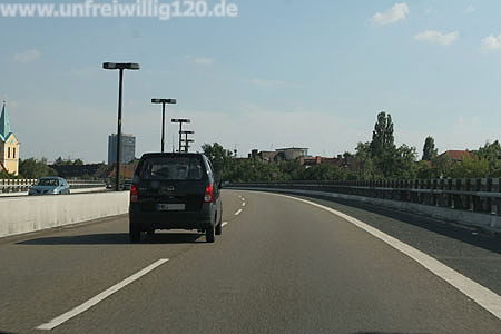 Tagtägliche Eindrücke auf der Autobahn - 