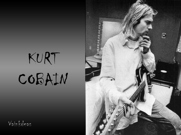 kurt cobain.... und sei band - 