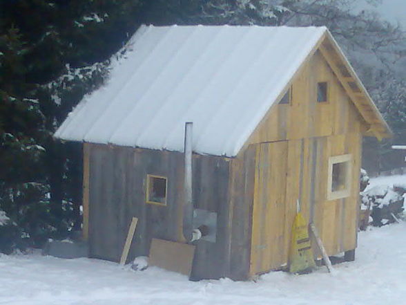 Hütte nach Umbau - 