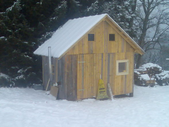 Hütte nach Umbau - 