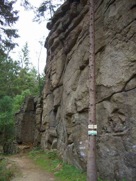 Klettern in Sokolz (Tschechien) - 