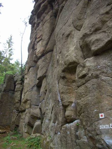 Klettern in Sokolz (Tschechien) - 