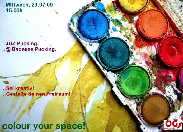 colour your space. - 