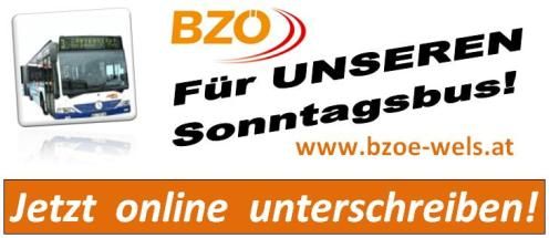 Für UNSEREN Sonntagsbus! - 