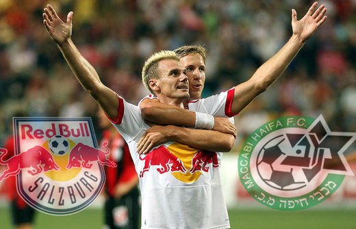 Red Bull Salzburg gegen Maccabi Haifa !! - 