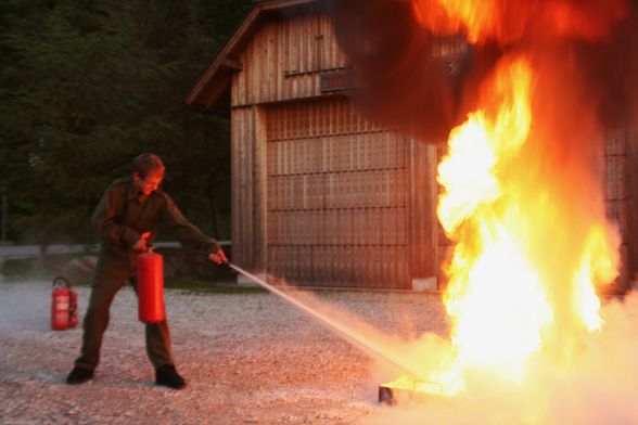 Feuerlöscherübung  - 