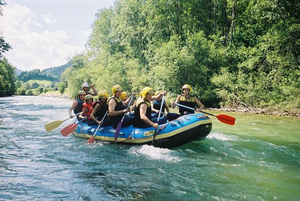 Rafting auf der Enns - 