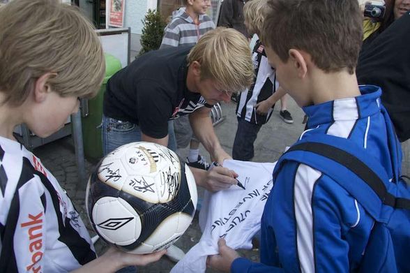 Lask Linz on Tour in Rohrbach - 