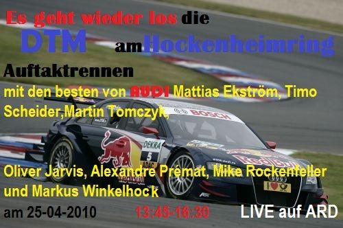 Race 1 Hockenheimring - 