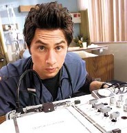 John Dorian("JD")-[Zach Braff ] - 