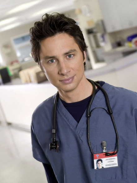 John Dorian("JD")-[Zach Braff ] - 