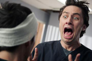 John Dorian("JD")-[Zach Braff ] - 