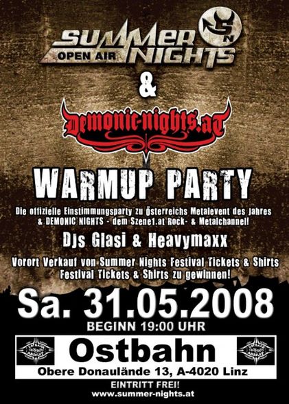 Demonic&Summer-Nights WarmUp Party - 