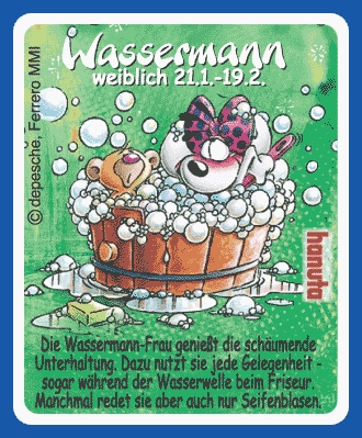 Sternzeichen Wassermann - 