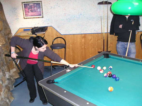 Billard spielen - 