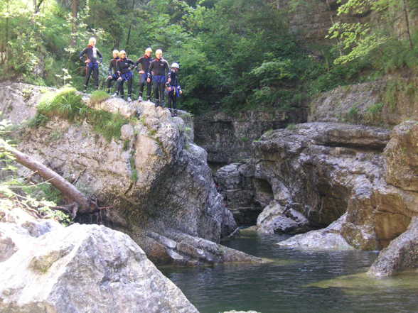 Rafting und Canyoningtour in Salzburg - 