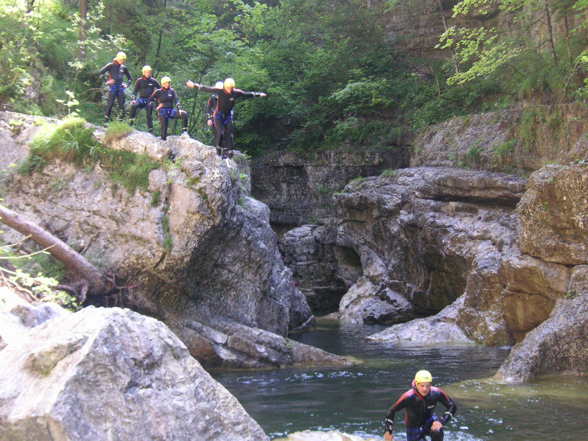 Rafting und Canyoningtour in Salzburg - 