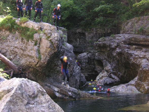 Rafting und Canyoningtour in Salzburg - 