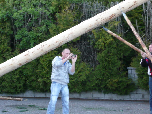 maibaum aufstellen 08 ff amesschlag  - 