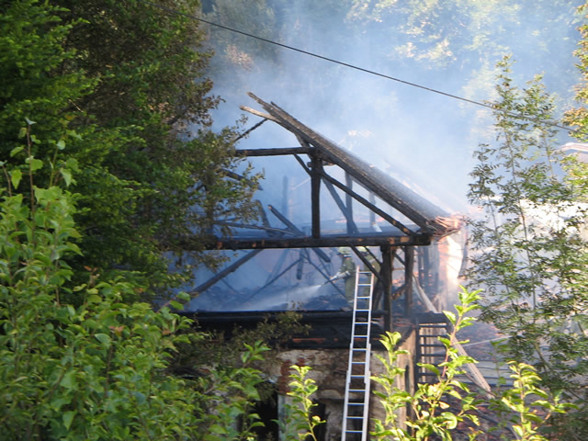 Brand in Aubach - 