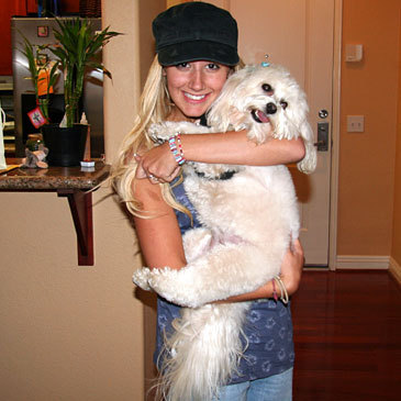 ♥ Ashley & her dogs. - 