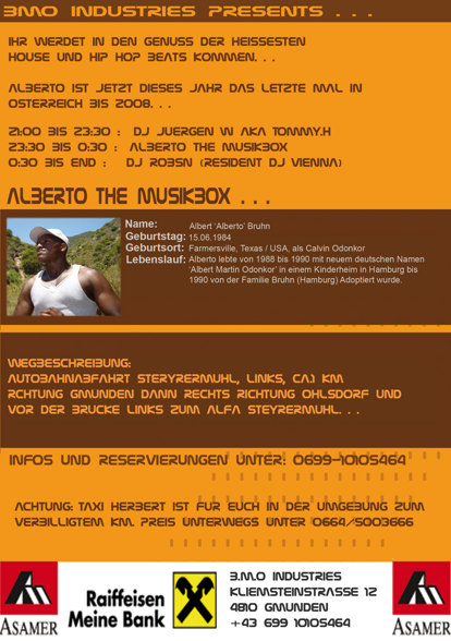 Werbung Alberto the Musikbox - 