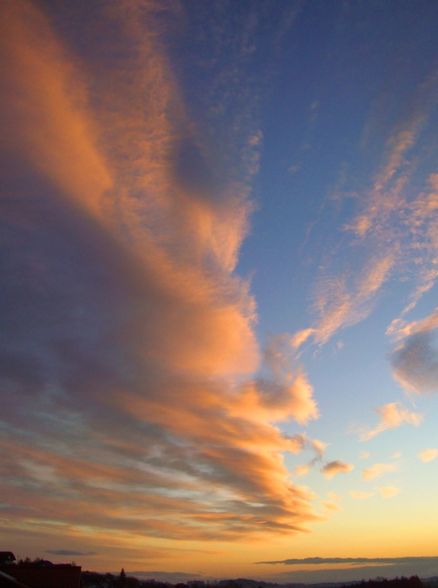 Wolken sind schön..... - 