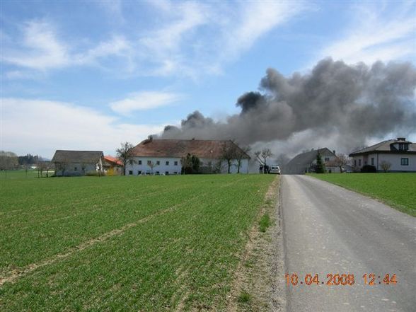 Brand bei Eder - 