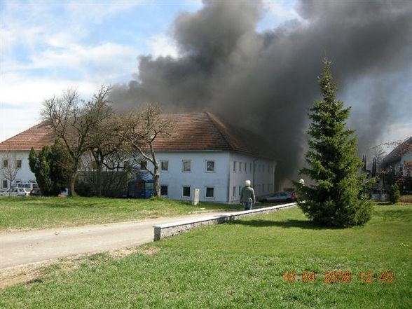 Brand bei Eder - 