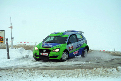 Einige Rallyeautos - 