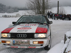 Einige Rallyeautos - 