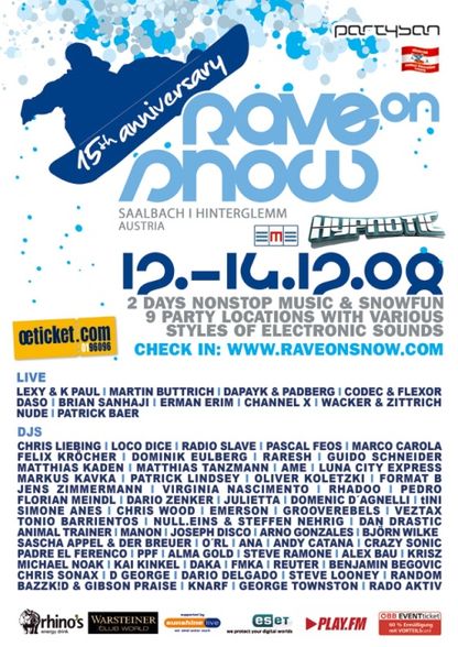 Rave on Snow 2008 - 