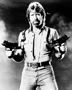 CHUCK Norris himself - 