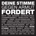 Deine Stimme gegen Armut 700881