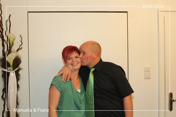 Fotobox Manu & Burgi - 26.09.2015 - 