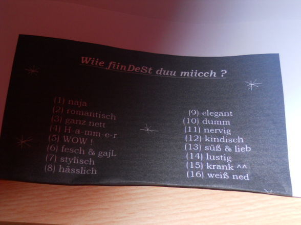 Wie Findest Du Mich??? - 