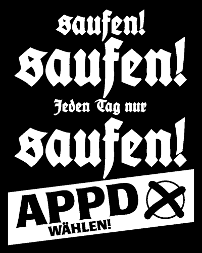 Die APPD (Wahlplakate+Mitglieder) - 