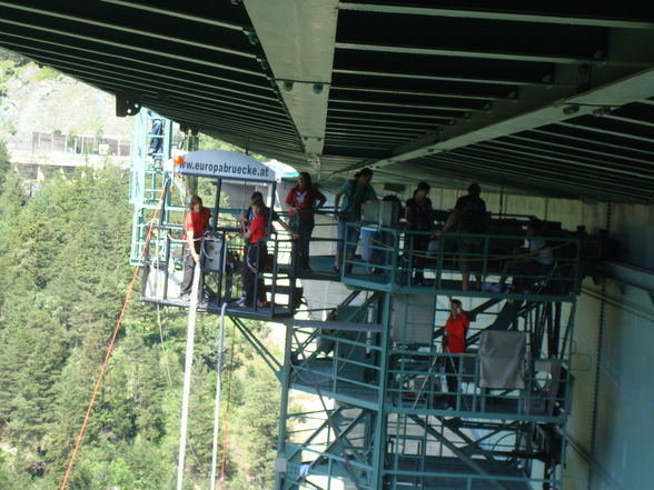 Bungee Jumpen Europabrücke 192m - 