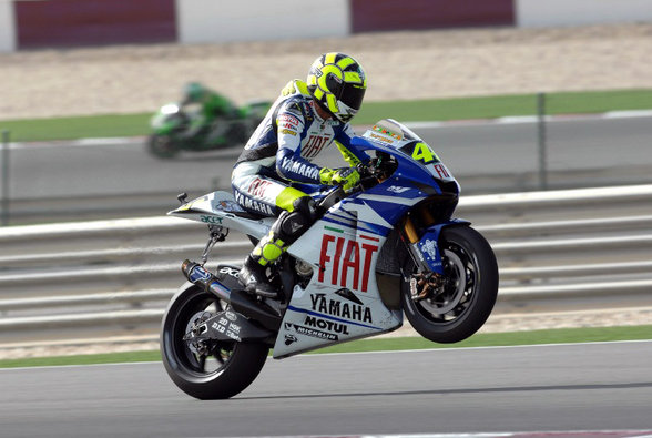 VALENTINO ROSSI GRAN PREMIO DEQATAR 2007 - 