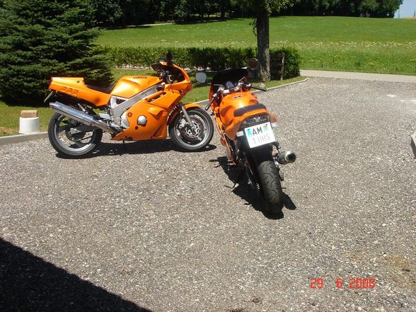 yamaha 600er Fzr..in Lambo-Orange :-) - 