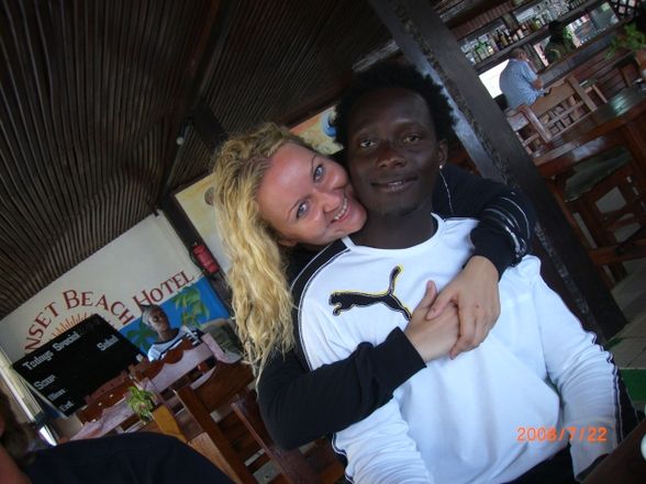 gambia with family and my sweetheart - 