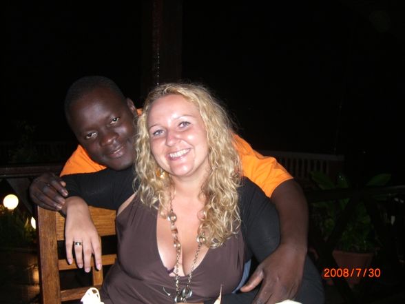 gambia with family and my sweetheart - 