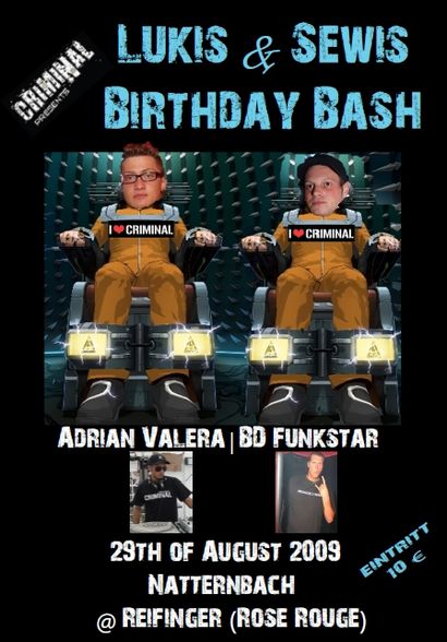 Flyer Lukis & sewis Bday - 