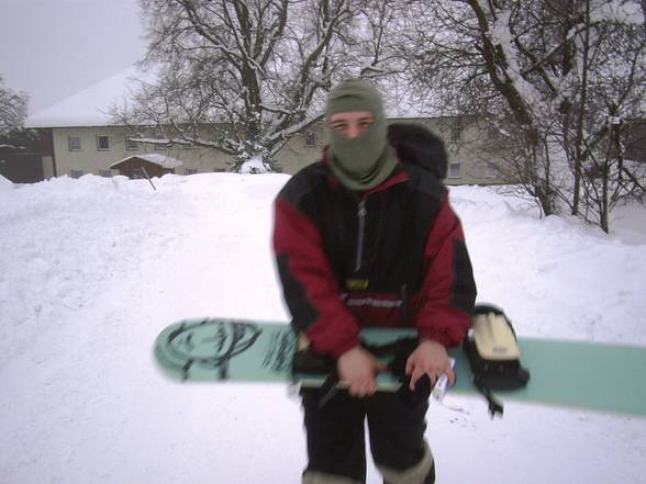 Snow-Kiting @ my place, 06.01.06 - 