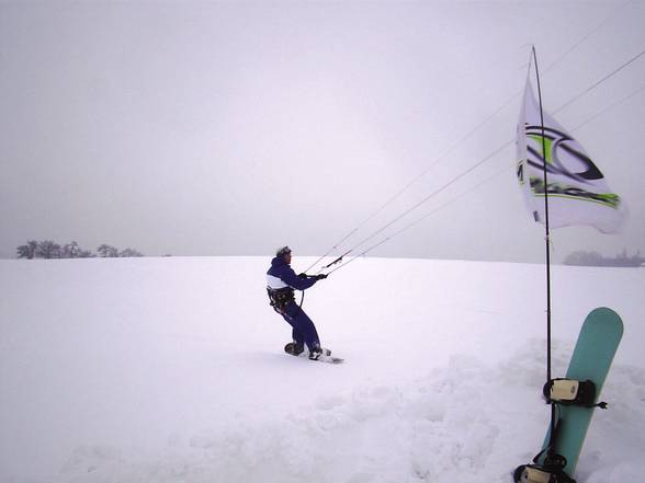 Snow-Kiting @ my place, 06.01.06 - 