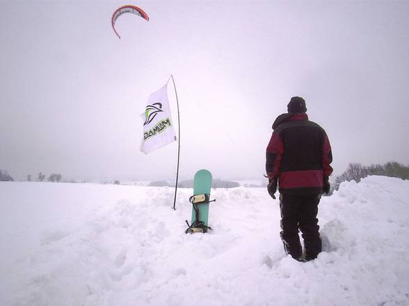 Snow-Kiting @ my place, 06.01.06 - 