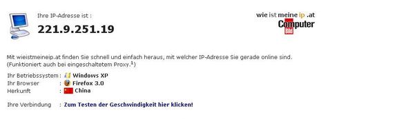 Meine IP's - 